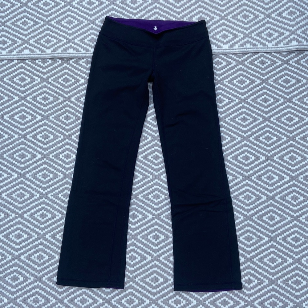 Lululemon Womens Leggings Size 8 Yoga Comfy Stretchy